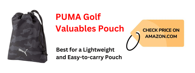 PUMA Golf Valuables Pouch