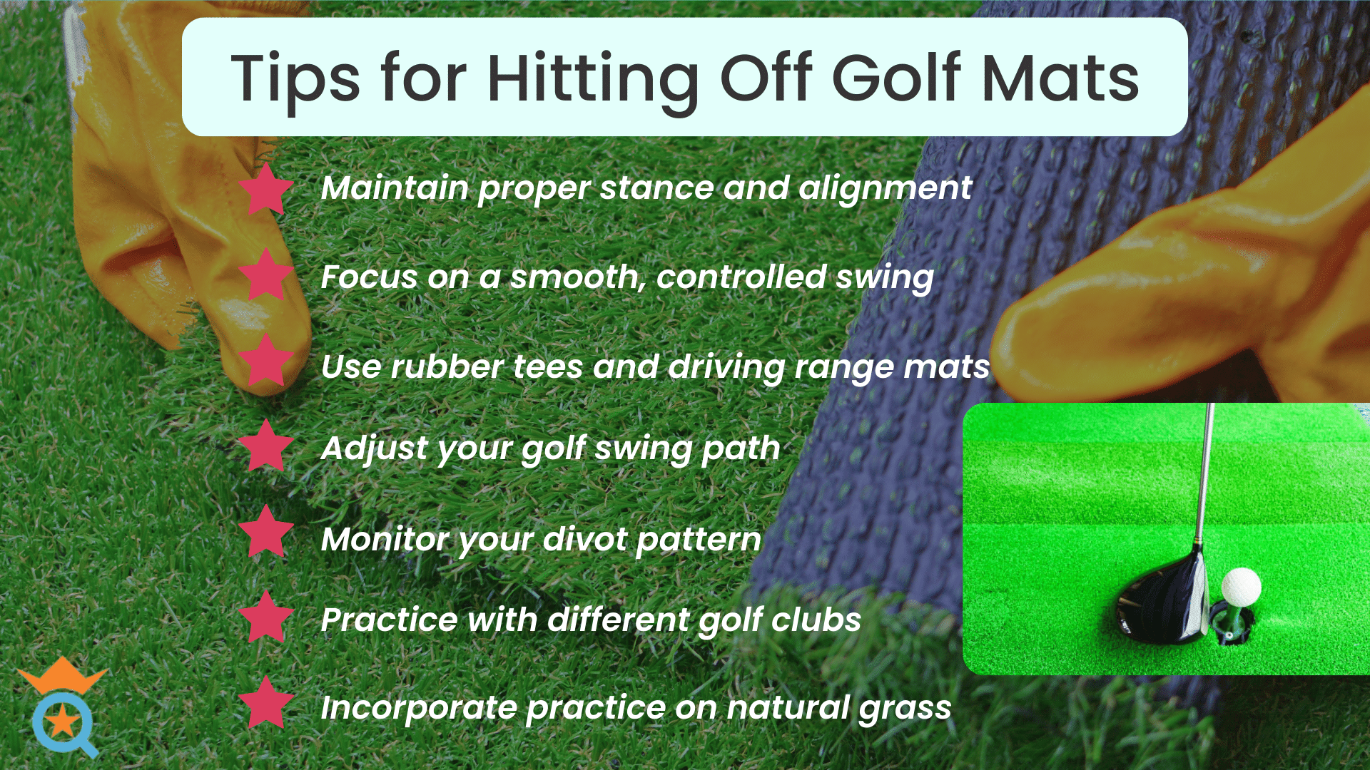 Tips for Hitting Off Golf Mats