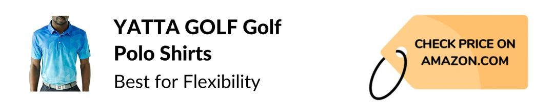 YATTA GOLF Standout Performance Golf Polo Shirts