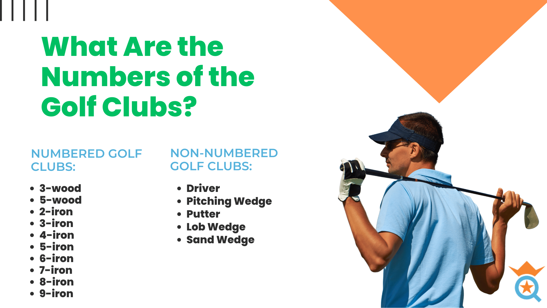 What Are the Numbers of the Golf Clubs?