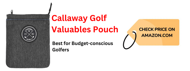 Callaway Golf Valuables Pouch