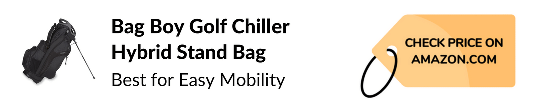 Bag Boy Golf Chiller Hybrid Stand Bag Best for easy mobility