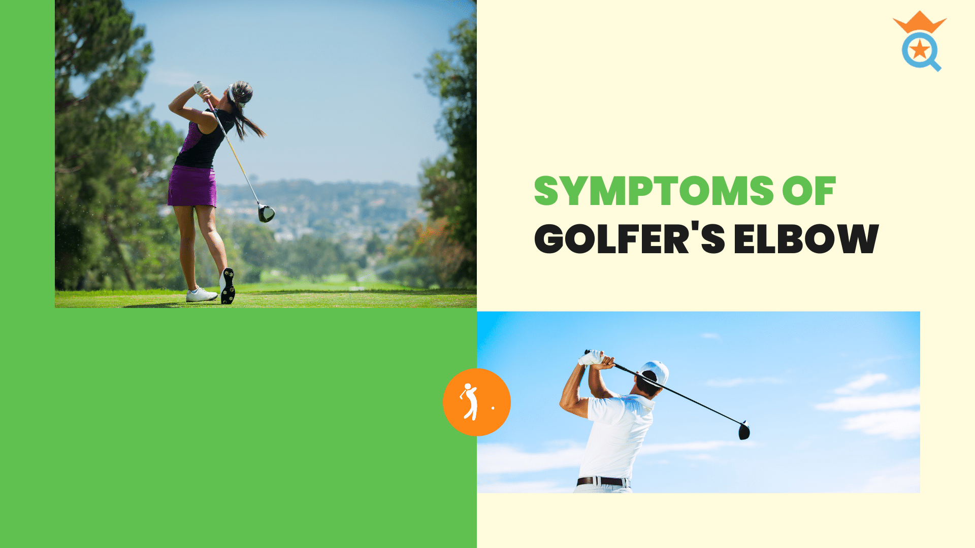 Symptoms of Golfer's Elbow