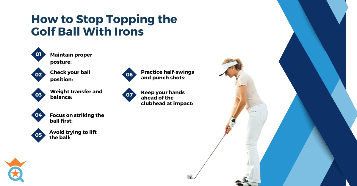 How to Stop Topping the Golf Ball With Irons