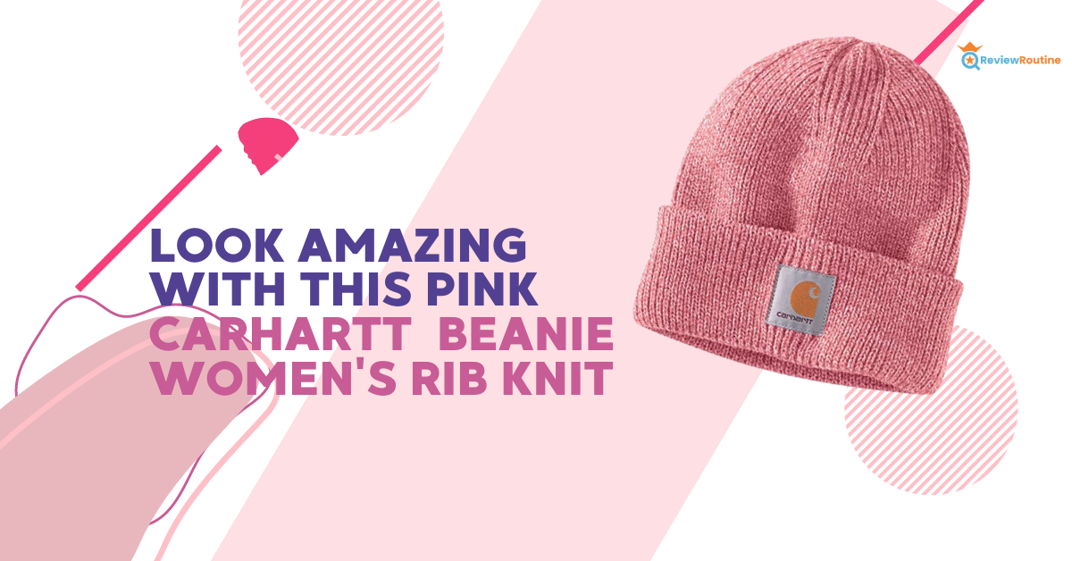Pink Carhartt  Beanie Women's Rib Knit