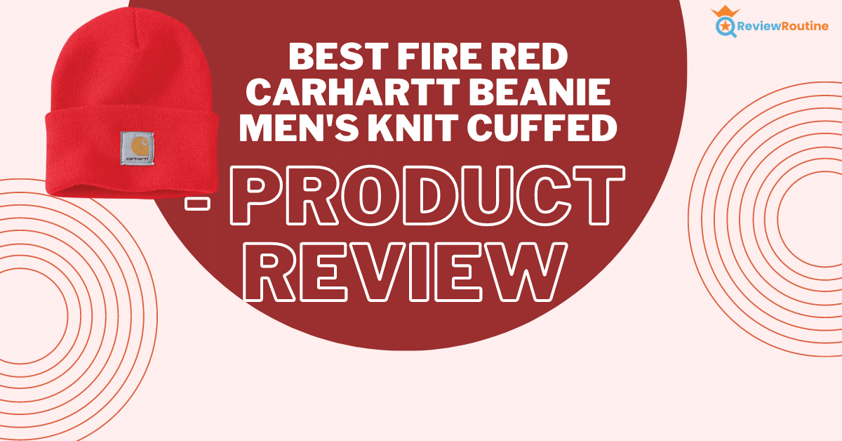 Best Fire Red Carhartt Beanie