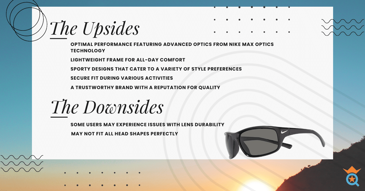 Nike Tennis Adrenaline Sunglasses Review Pros and Cons