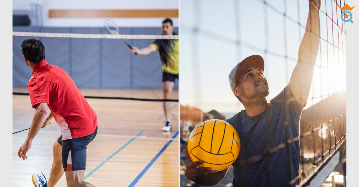Differing Heights: Badminton and Volleyball Nets