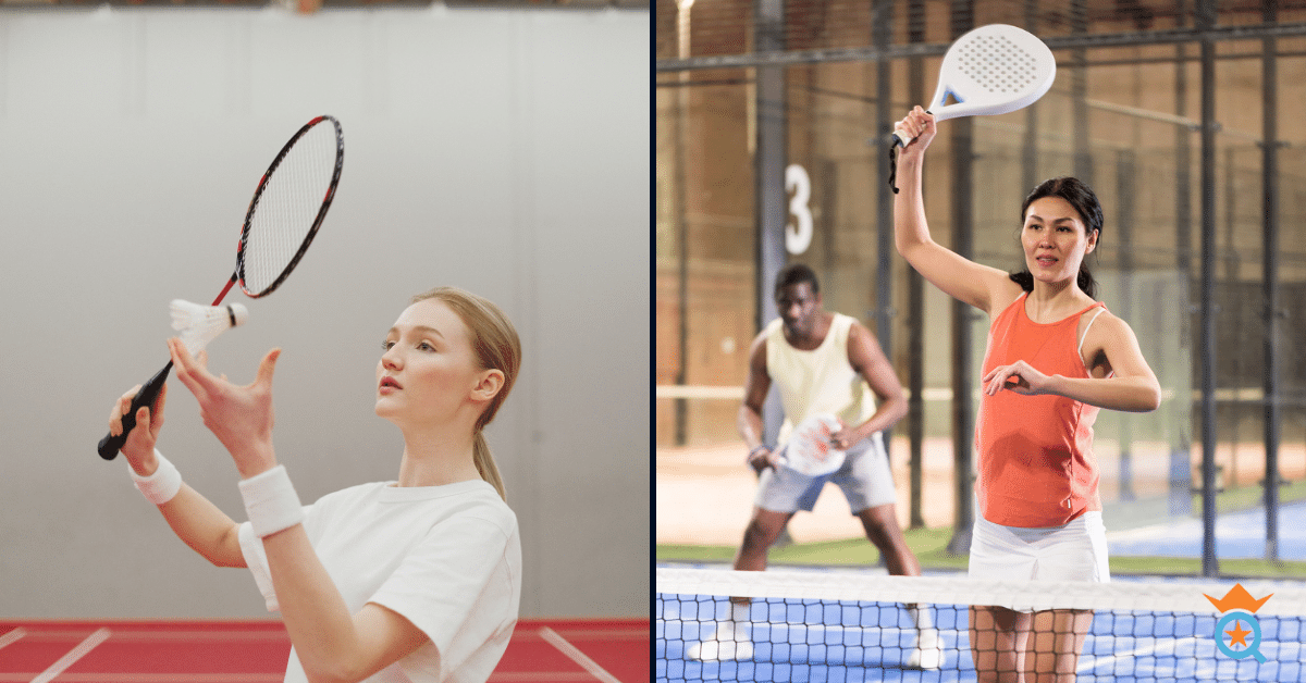 Spotting the Differences: Padel vs Badminton
