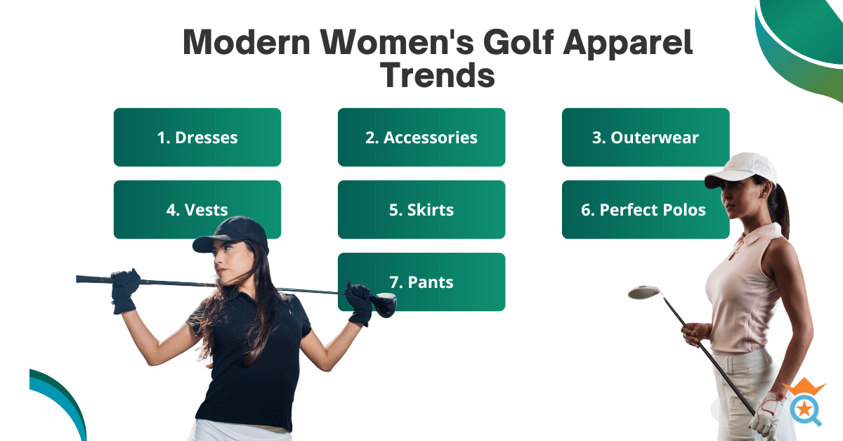 Modern Women's Golf Apparel Trends