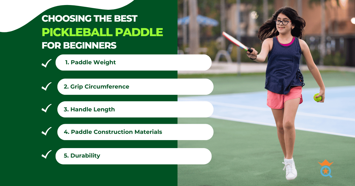 Choosing the Best Pickleball Paddle for Beginners