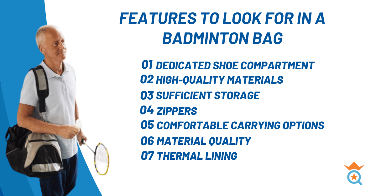 Features to Look for in a Badminton Bag