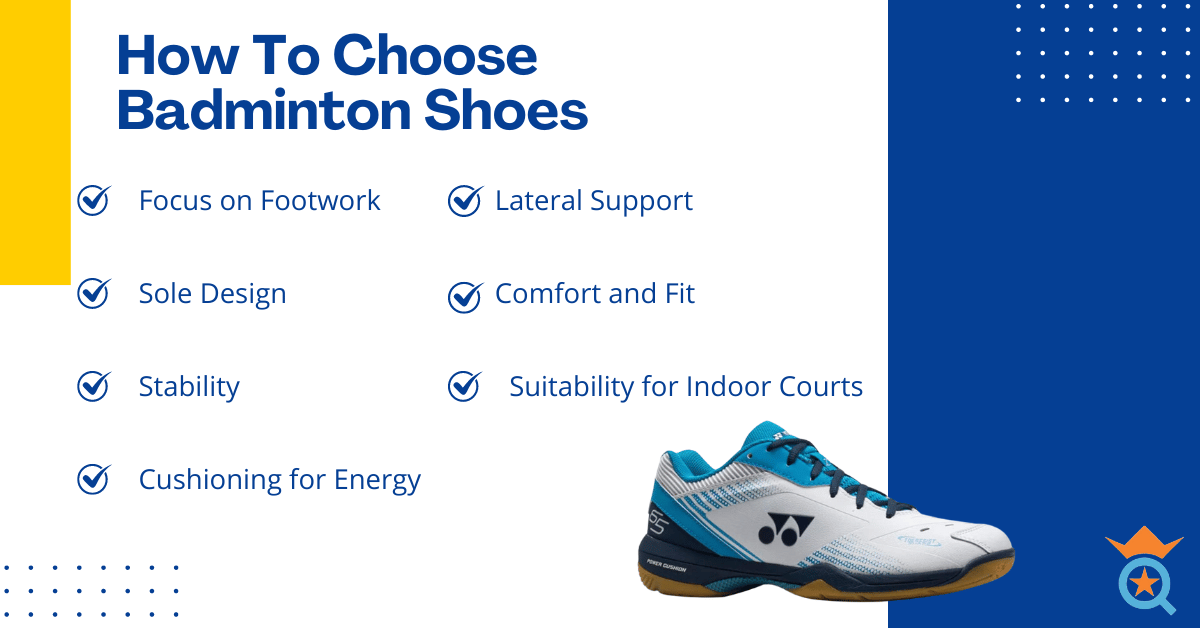 how to choose badminton shoes