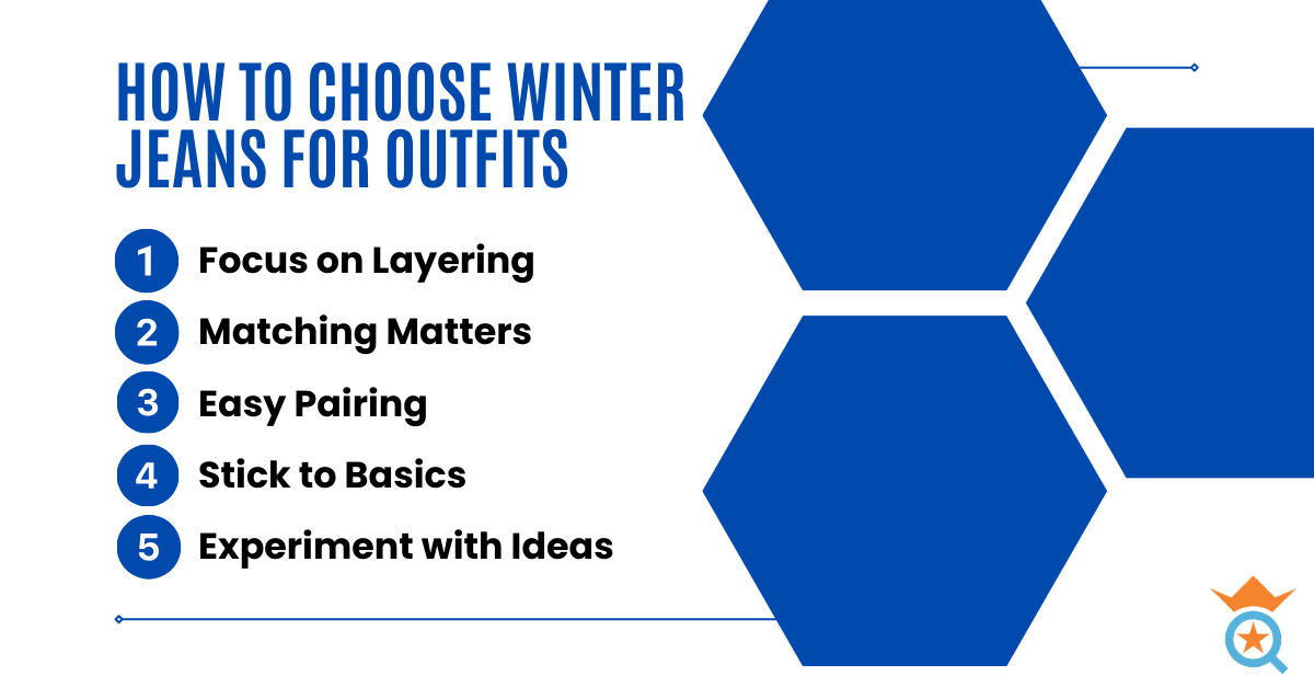 how to choose winter jeans for outfits
